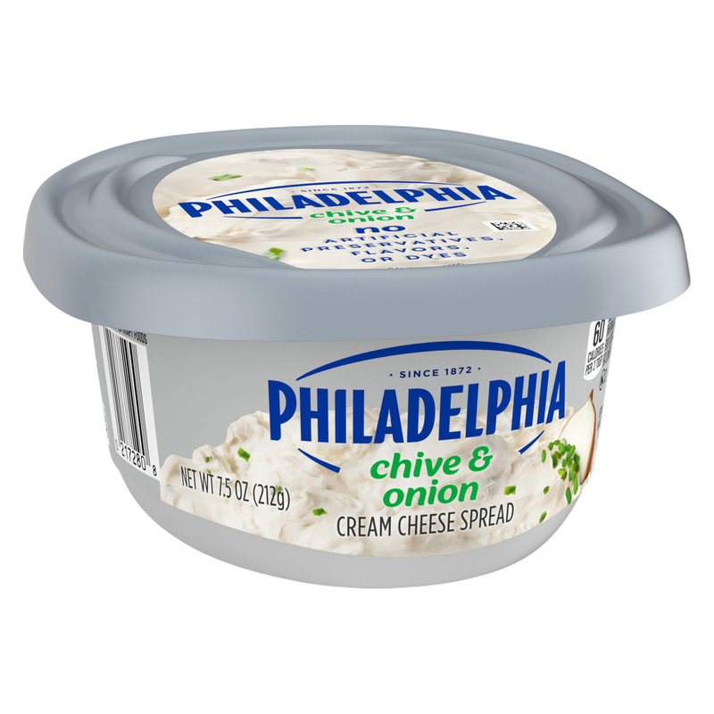 Philadelphia Chive & Onion Cream Cheese Spread - 7.5oz