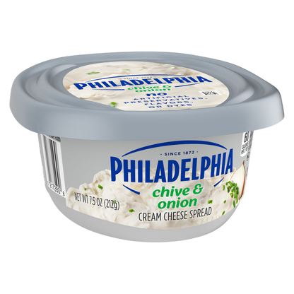 Philadelphia Chive & Onion Cream Cheese Spread - 7.5oz