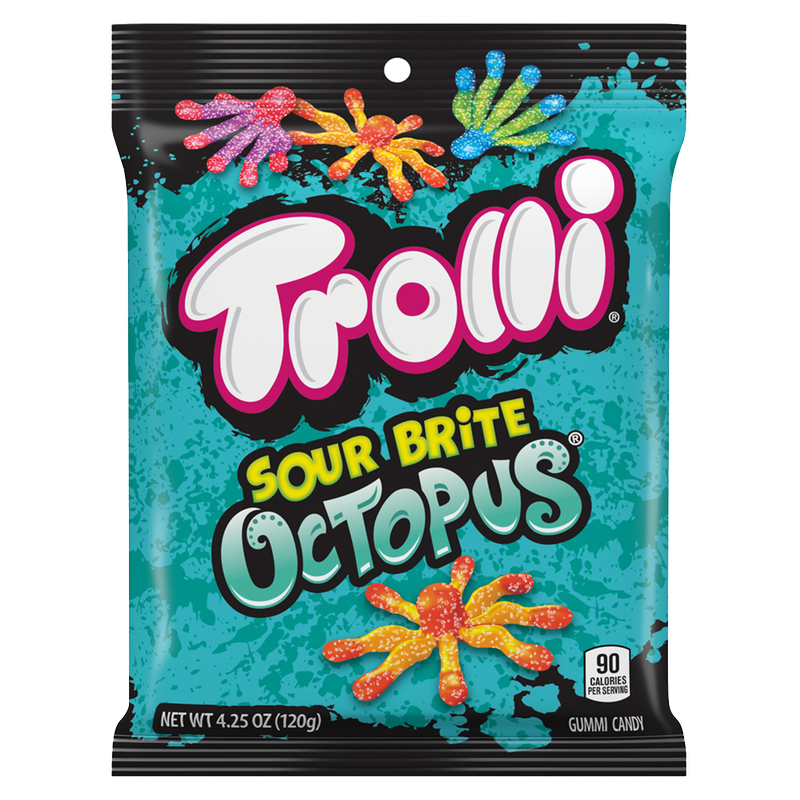 Trolli Sour Brite Octopus 4.25oz