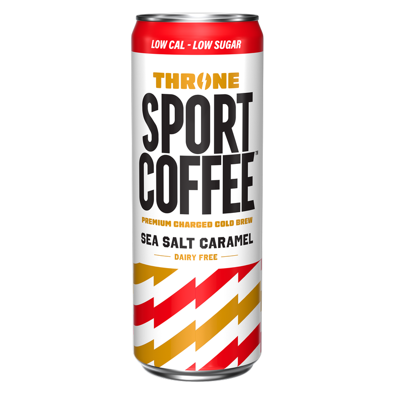 Throne Sport Coffee Salted Caramel Coffee 11oz Can
