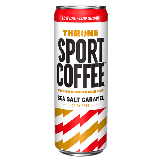 Throne Sport Coffee Salted Caramel Coffee 11oz Can