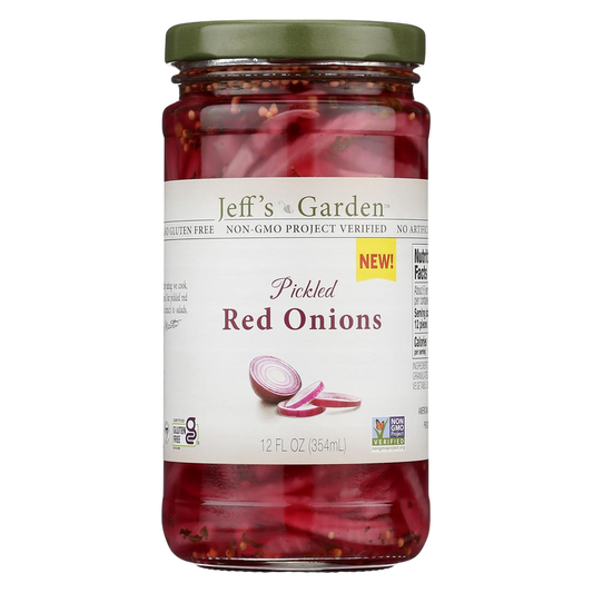 Jeff's Garden Pickled Red Onions 12oz