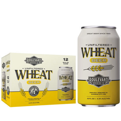 Boulevard Brewing Unfiltered American Wheat Ale 12pk 12oz Can