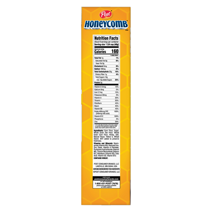 Post Honey-Comb Cereal 12.5oz