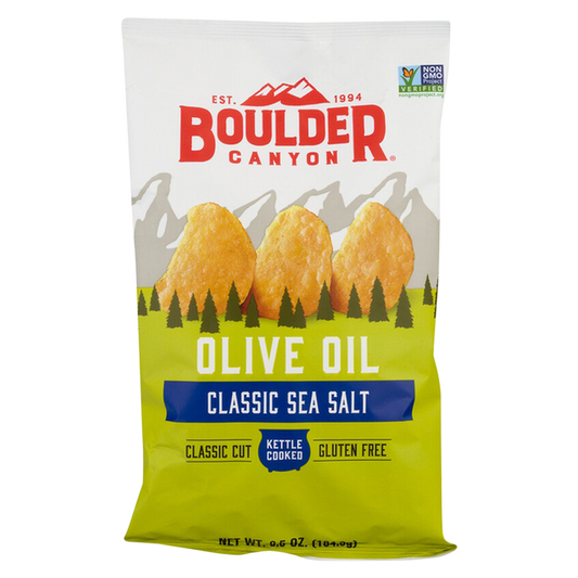 Boulder Canyon Classic Sea Salt Kettle Cooked Potato Chips 6.5oz