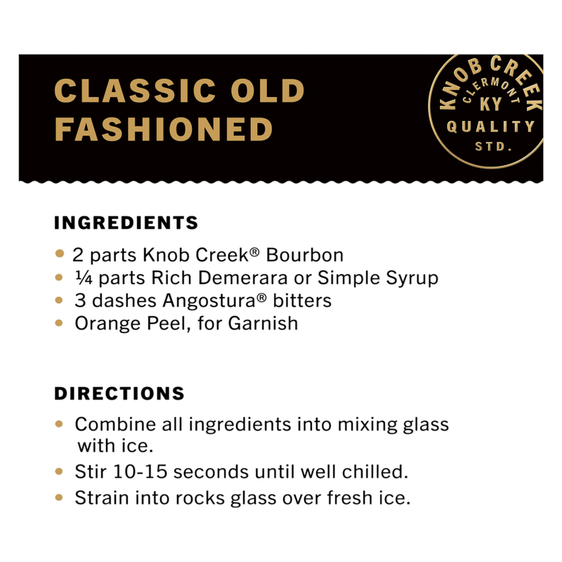 Knob Creek Bourbon 1L (100 Proof)