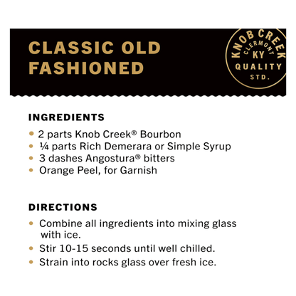 Knob Creek Bourbon 1L (100 Proof)