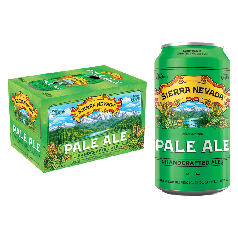 Sierra Nevada Pale Ale 6pk 12oz Can 5.6% ABV