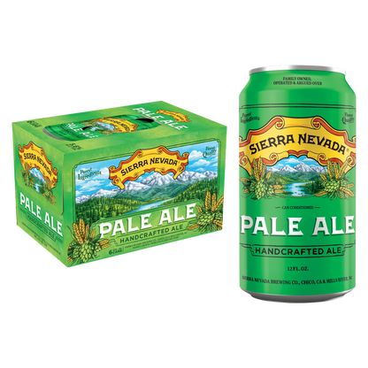 Sierra Nevada Pale Ale 6pk 12oz Can 5.6% ABV