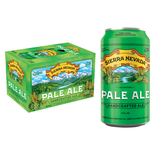 Sierra Nevada Pale Ale 6pk 12oz Can 5.6% ABV