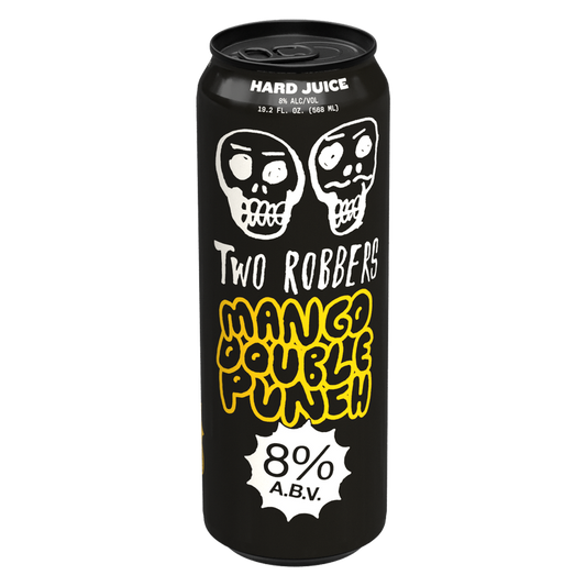 Two Robbers Double Mango Hard Juice Single 19.2oz Can 8% ABV