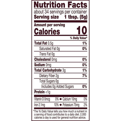 HERSHEY'S Natural Unsweetened Cocoa Powder Resealable Pouch, 6 oz