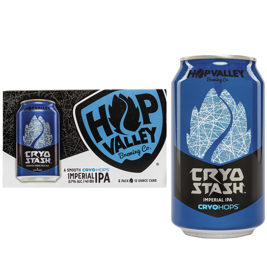 Hop Valley Cryo Stash Imperial IPA 6pk 12oz Can 8.7% ABV