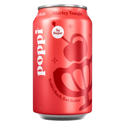 Poppi Prebiotic Shirley Temple 12oz Can