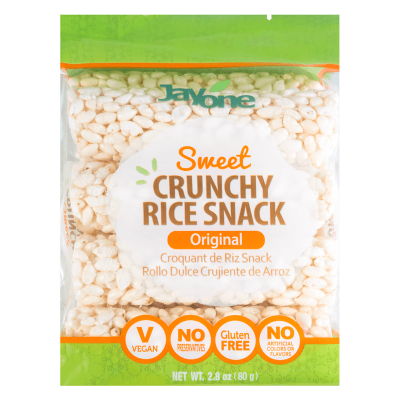Jayone Original Crunchy Rice Snack, 2.8 oz