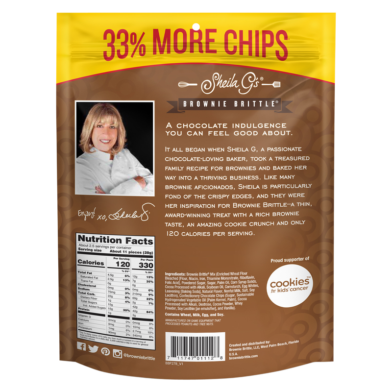 Sheila G's Brownie Brittle Chocolate Chip 2.75oz