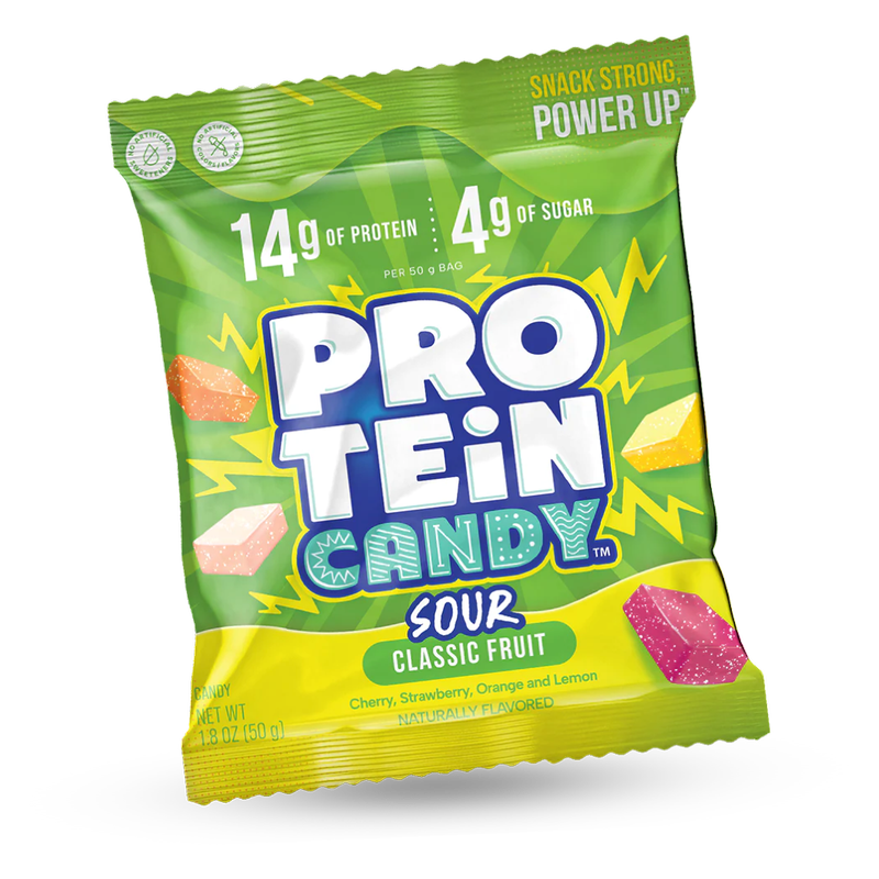 Protein Candy Classic Fruit Sour, 1.8oz