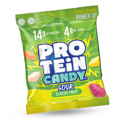 Protein Candy Classic Fruit Sour, 1.8oz