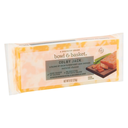 Bowl & Basket Colby Jack Cheese Block - 8oz