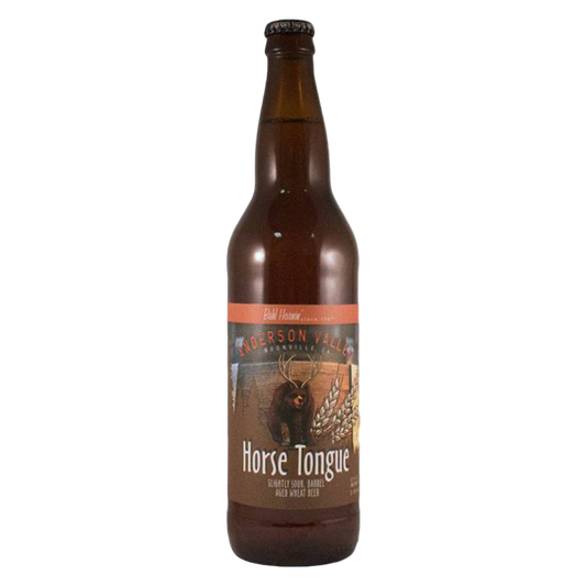 Anderson Valley Horse Tongue slightly Sour Wheat Beer Single 22oz Btl 5.3% ABV