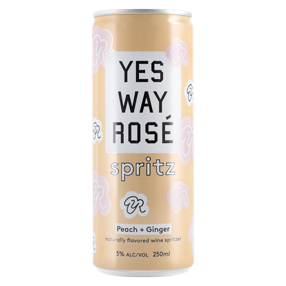 Yes Way Rose Peach & Ginger Spritz 4PK 5% ABV
