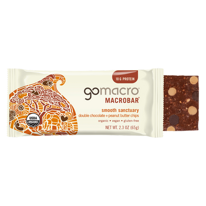 GoMacro Double Chocolate Peanut Butter Bar 2.3oz