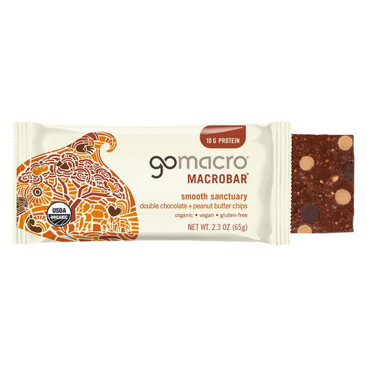 GoMacro Double Chocolate Peanut Butter Bar 2.3oz