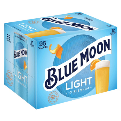 Blue Moon Light 12pk 12oz Can 4.0% ABV