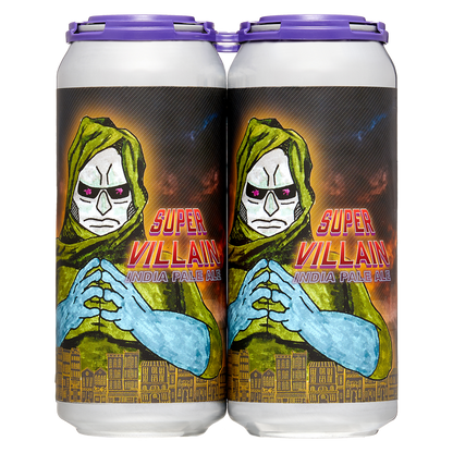Urban Village Super Villain IPA 4pk 16oz Can 6.5% ABV
