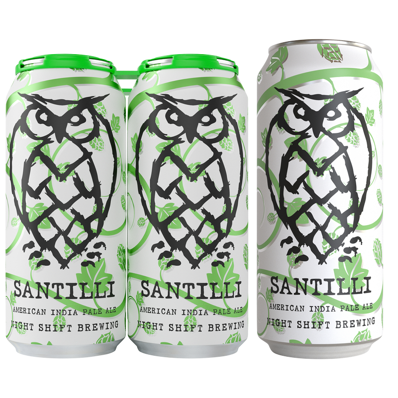 Night Shift Santilli IPA 4pk 16oz 6.0% ABV