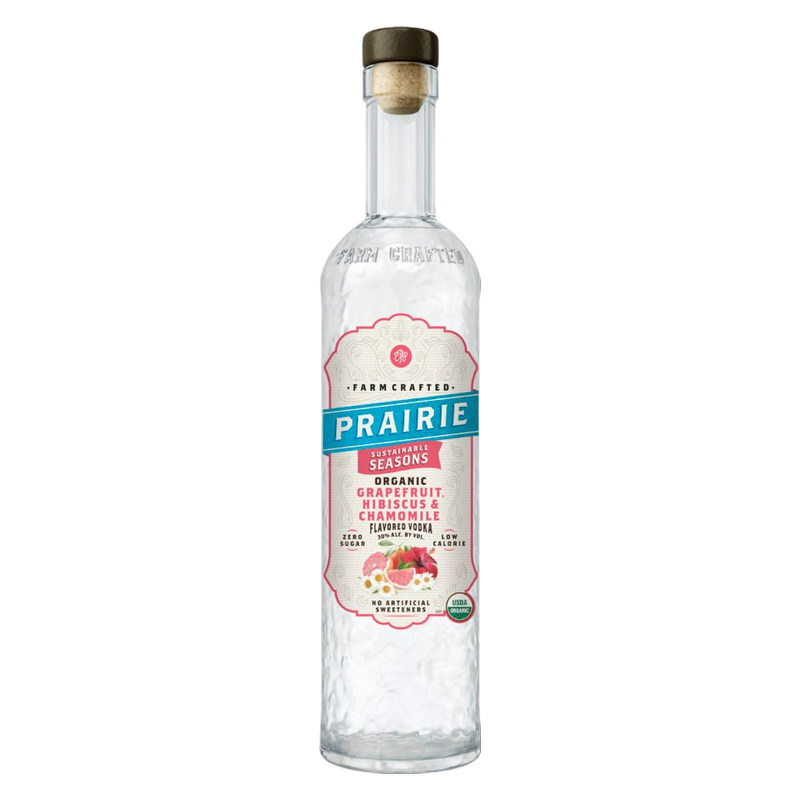 Praire Organic Grapefruit Hibiscus Chamomile Vodka 750ml
