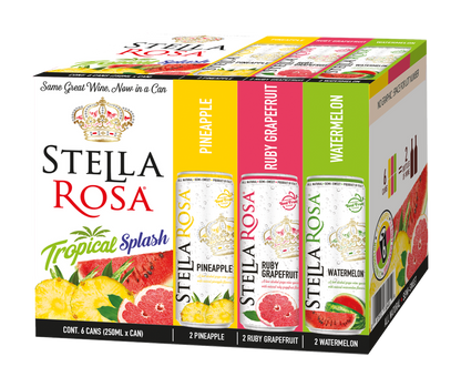 Stella Rosa Tropical Splash Variety Pack 6pk 250ml Can