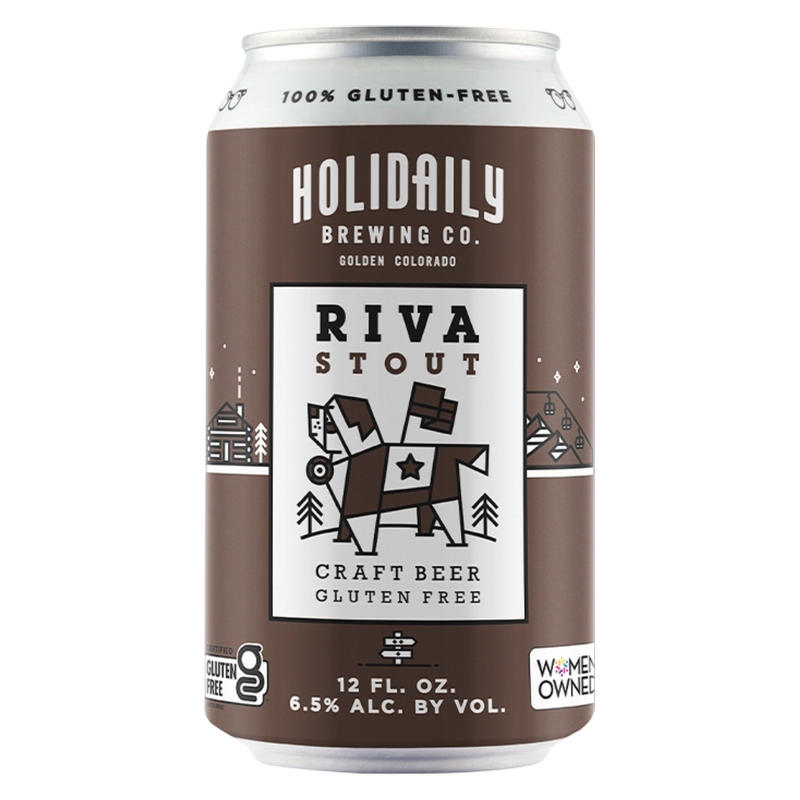 Holidaily Brewing Co. Riva Stout Gluten Free 4pk 12oz Cans