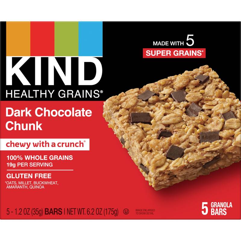 Kind Chewy Dark Chocolate Chunk Granola Bar 1.2oz