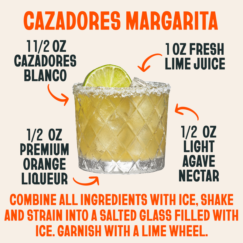 Cazadores Blanco Tequila 1.75L (80 Proof)