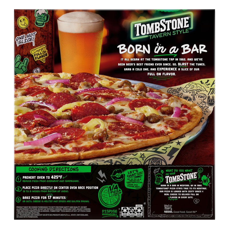 Tombstone Tavern The Primo Thin Crust Pizza 20oz