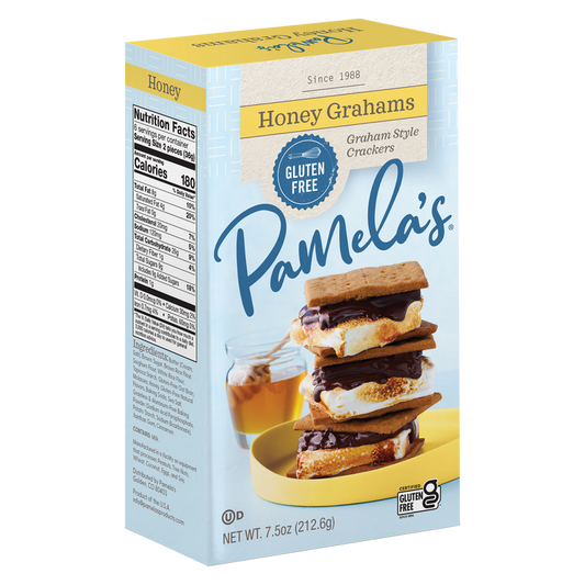 Pamela's Gluten Free Honey Grahams 7.5oz box