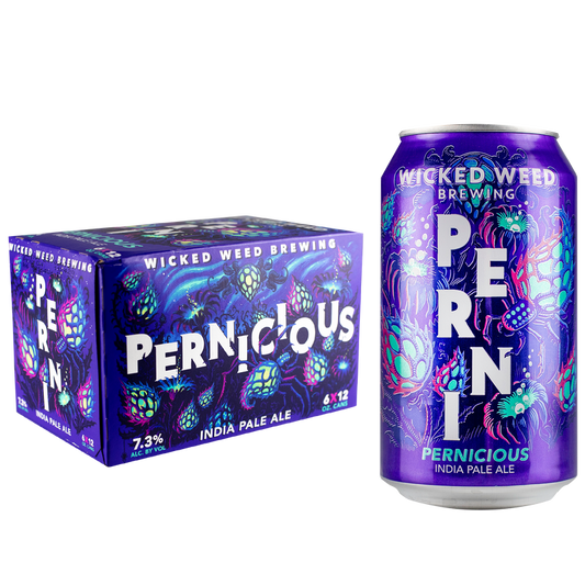 Wicked Weed Pernicious IPA 6pk 12oz Can 7.3% ABV
