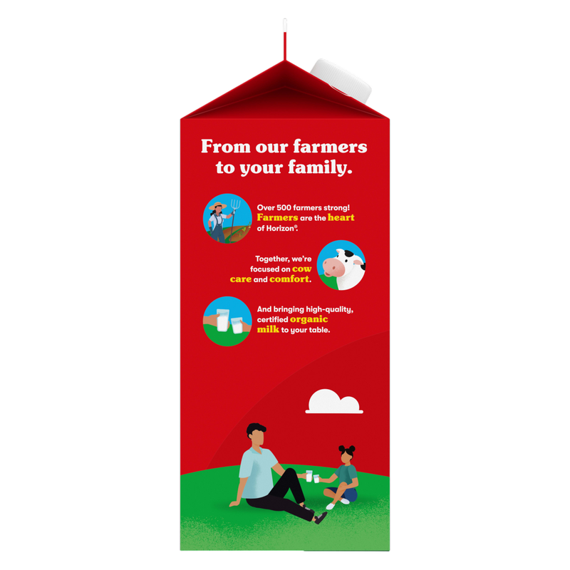 Horizon Organic Whole Vitamin D Milk - 1/2 Gallon