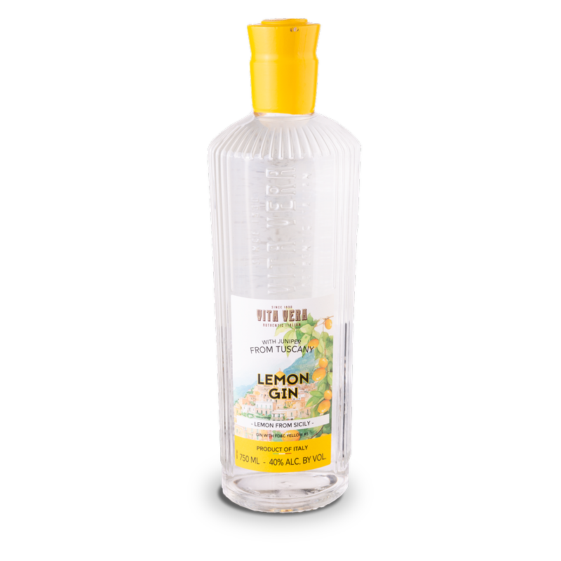 Vita Vera Lemon Gin 750ml (80 Proof)