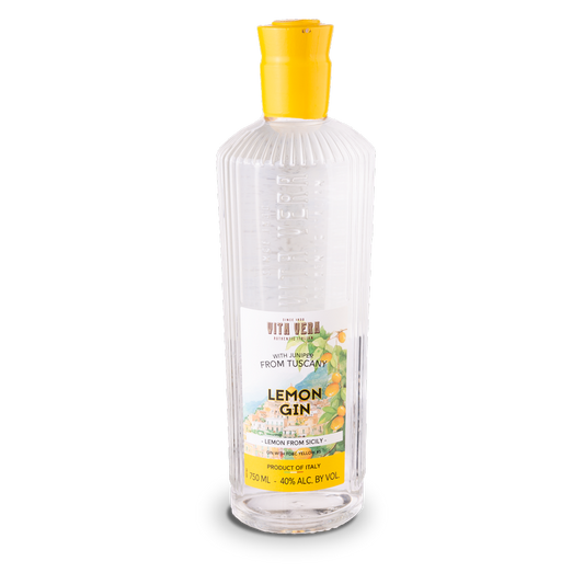 Vita Vera Lemon Gin 750ml (80 Proof)