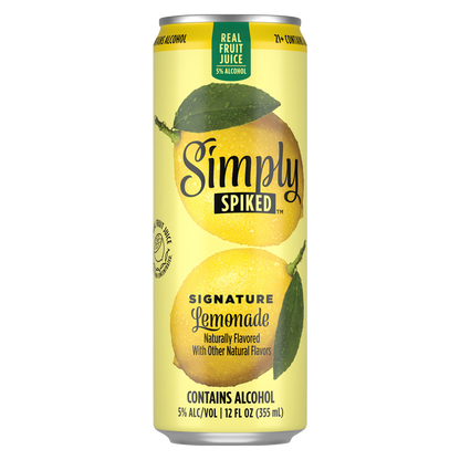 Simply Spiked Signature Lemonade 6pk 12oz Can 5% ABV