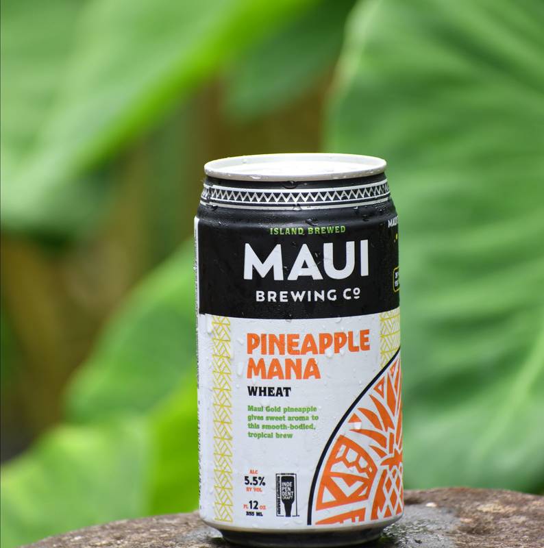 Maui Brewing Pineapple Mana Wheat 6pk 12oz Can 5.5% ABV