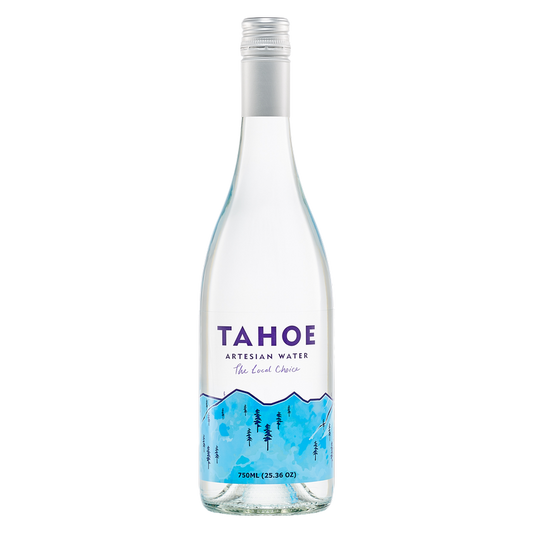 Tahoe Artesian Spring Water 750ml Glass Bottle