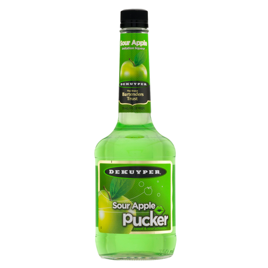 DeKuyper Sour Apple Pucker Schnapps 750 ml