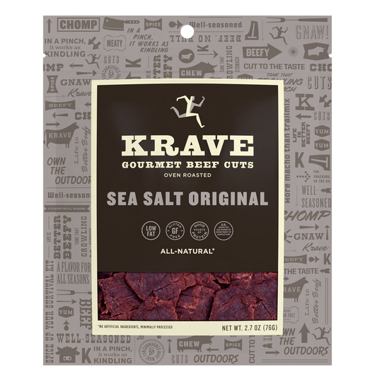 Krave Sea Salt Beef Jerky 2.7oz