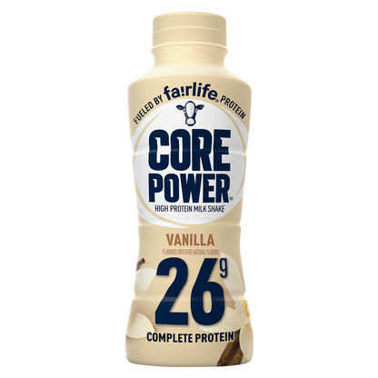 Core Power 26G Vanilla Protein Milkshake 14oz Btl