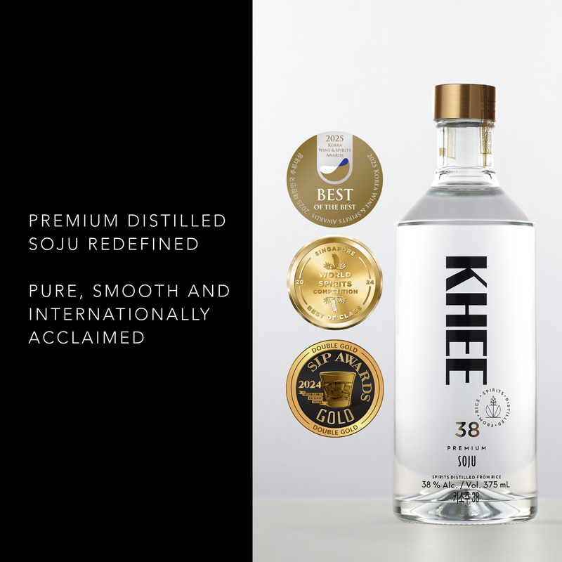KHEE 38 Premium Soju 375ml (76 Proof)