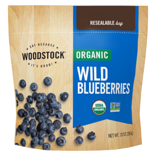 Woodstock Organic Frozen Blueberries 10oz