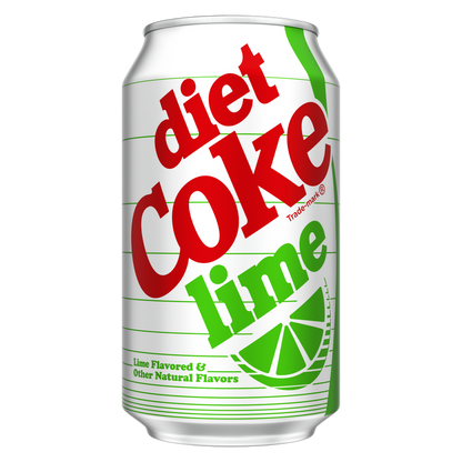 Diet Coke Lime 12pk 12oz Can
